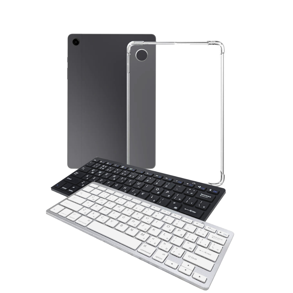 Capinha Case Capa Tablet + Teclado Tablet Bluetooth Sem Fio para Galaxy Tab A9 PLUS 11" Sm-X216