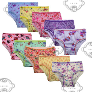 Kit 10 calcinha infantil menina para criança em Oferta na Shopee