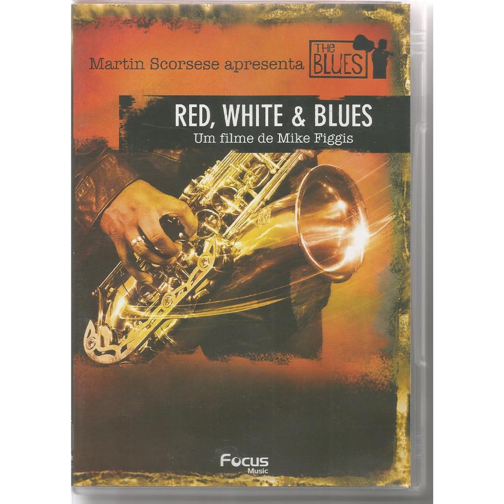 Martin Scorcese apresenta - Red, White & Blues - DVD USADO