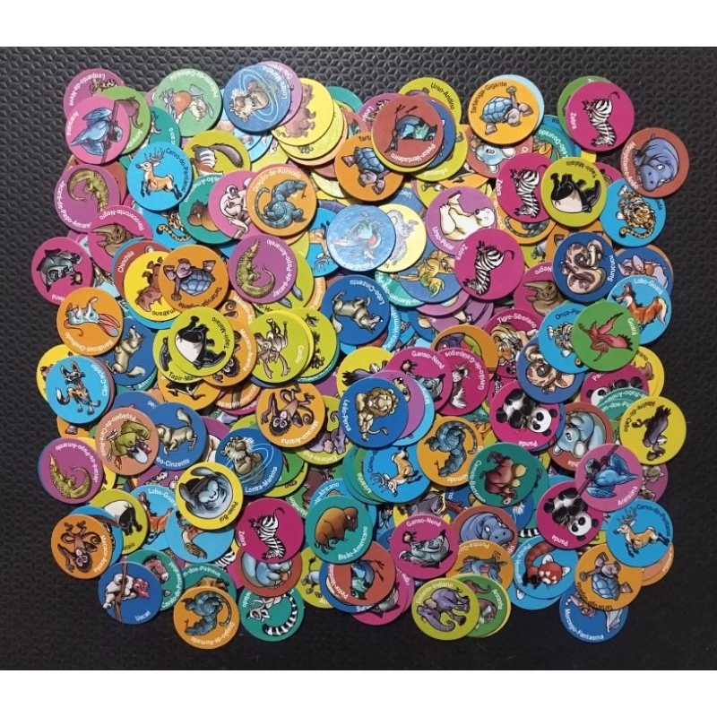 Tazos Animais em Extinção Ping Pong (Unidade)