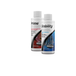 Kit Seachem Prime 100ml + Stability 100ml em Oferta na Shopee