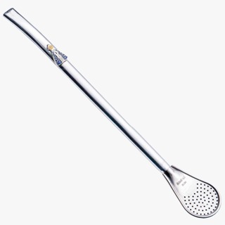 Bomba Clássica de Aço Inox Tereré com aplique  Nossa Senhora em Oferta na Shopee