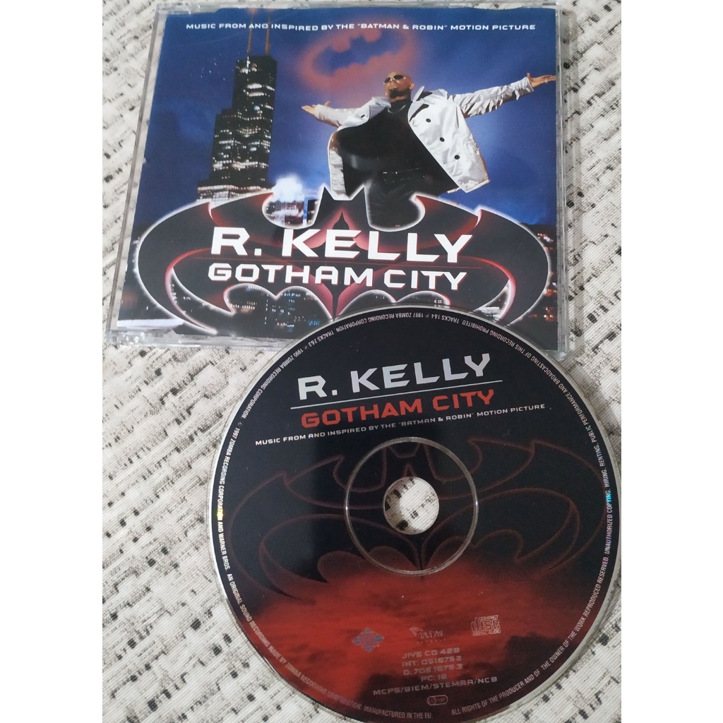 Maxi - Cd R. Kelly - Gotham City ( Trilha Batman - Pop R&b )