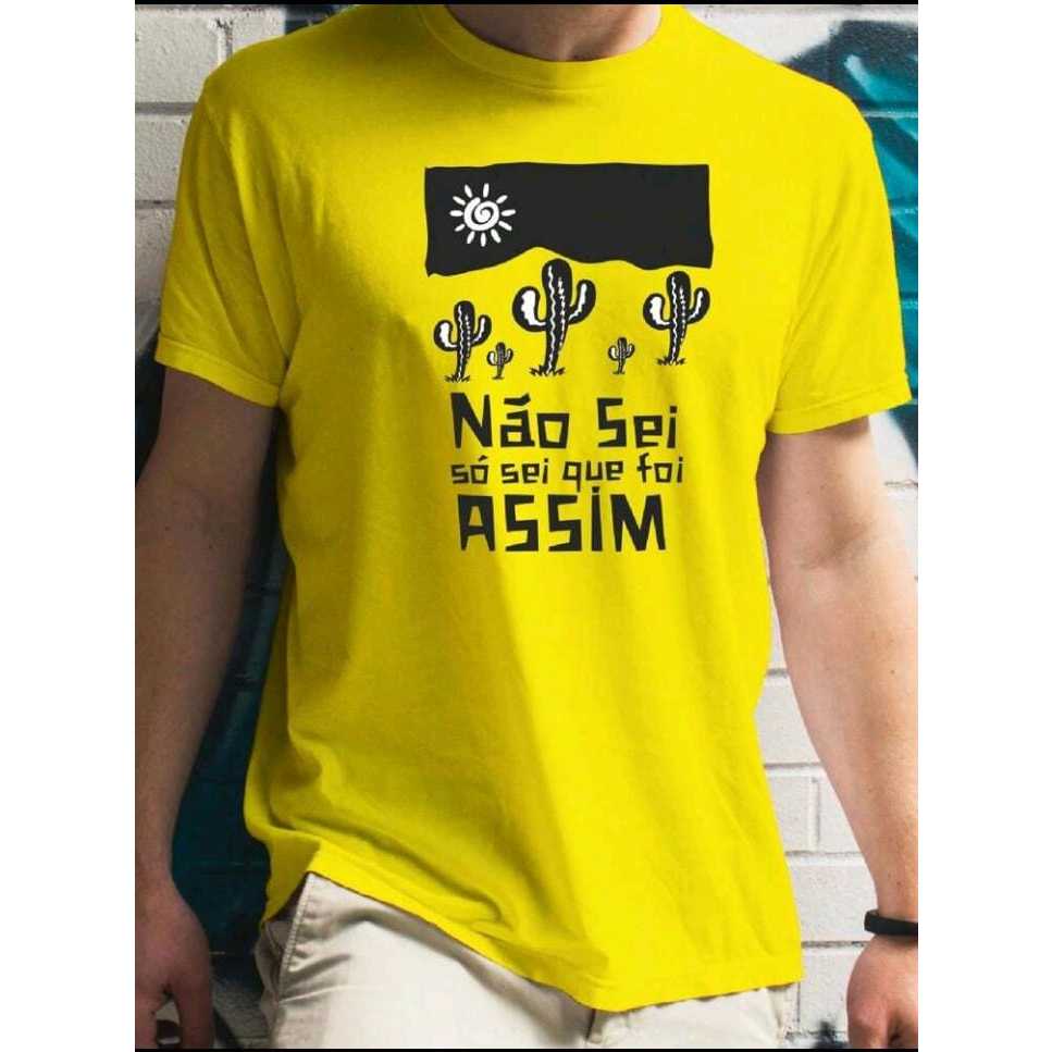 Camiseta t-shirt ´´ Só sei que foi assim.