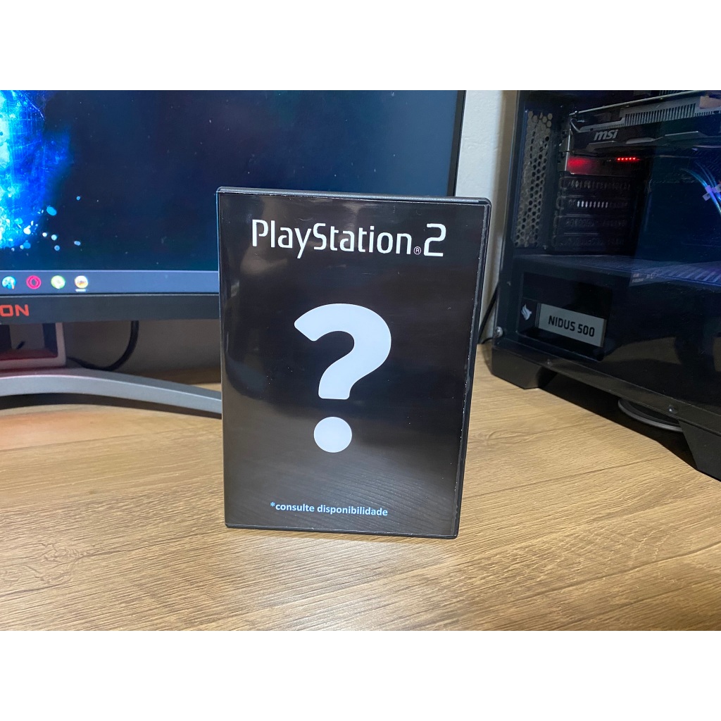 1 Jogo a sua Escolha para PLAY 2 com Manual e Pôster