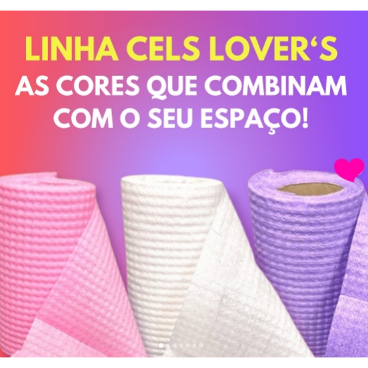 Toalhas Reutilizáveis Cels - 01 unidade ESCOLHA A SUA