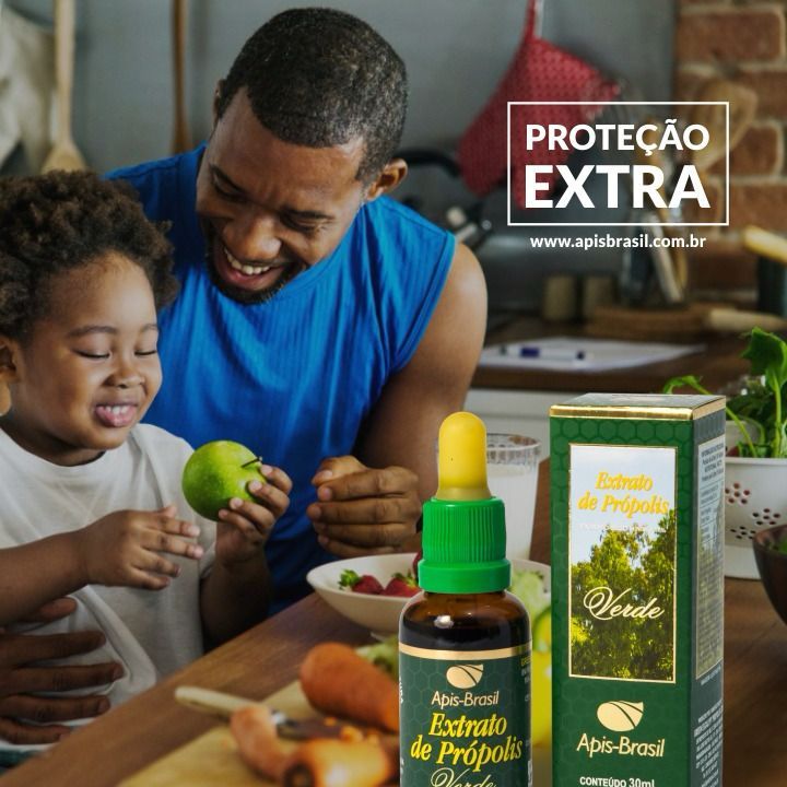 Extrato de própolis Conta gota 30ml e Em Caps. 90 Cápsulas - propolis puro Super Forte Apis Brasil