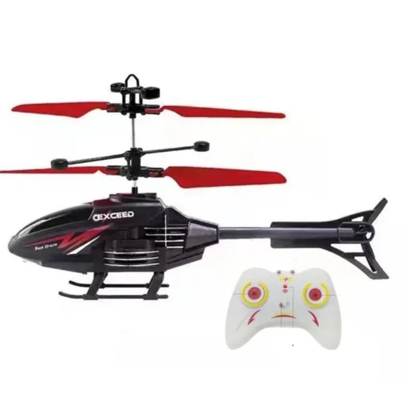 Helicóptero Com Sensor De Indução e Controle Remoto