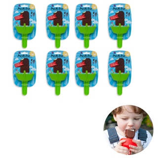 Kit 8 Suporte De Picolé Congelados Sem Bagunça Com Canudo em Oferta na Shopee