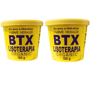 Kit 2 BTX Lisoterapia 100% Organica 150 gr Sem Formol