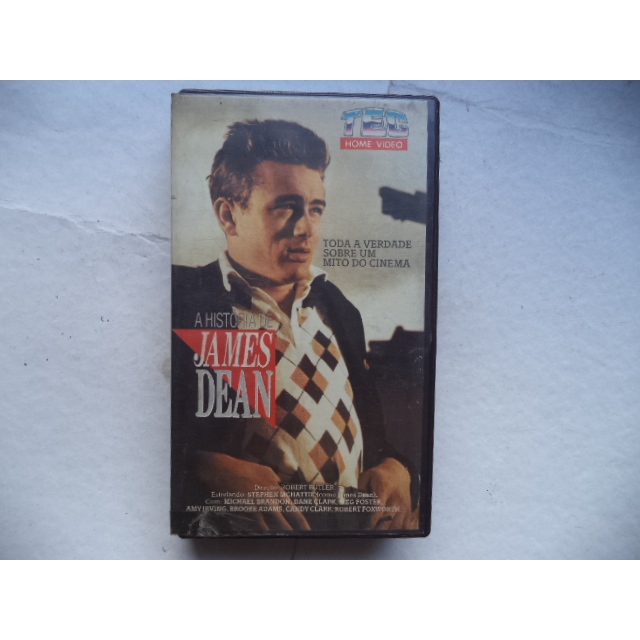 Fita Vhs A Historia de James Dean Original Legendado