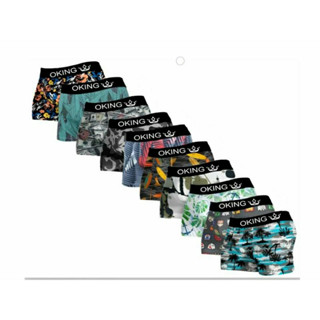 10 cuecas boxer box adulto estampados Oking