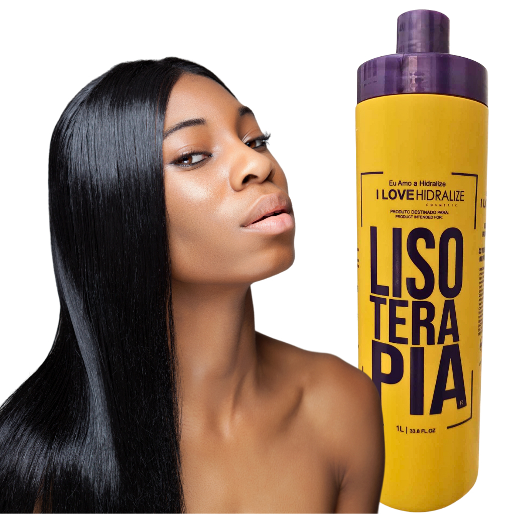 Progressiva Orgânica Sem Formol Lisoterapia - Hidralize 1L - Liso Extremo