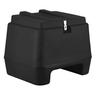 Baú Moto 80 Litros Preto Plástico Injetado Pro Tork