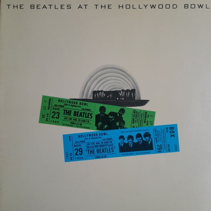 The Beatles - at the Hollywood Bowl - lp - capa dupla - vinil