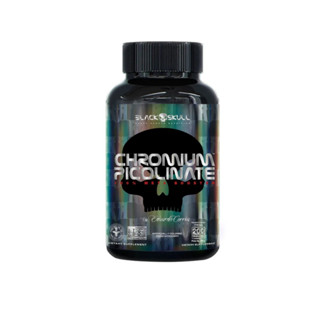 Chromium Picolinate - Picolinato De Cromo 200 tabs Original Black Skull