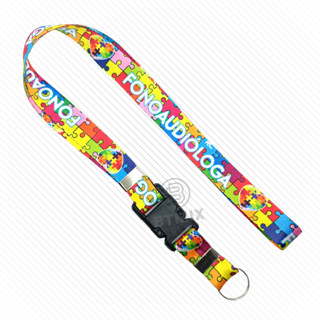 Cordão de Identificação Fonoaudióloga Autista Autismo