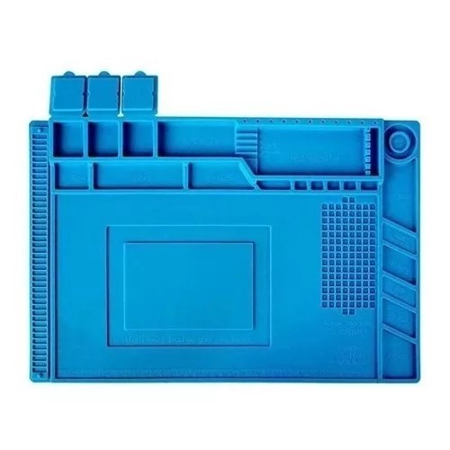 Manta Magnética Antiestática Silicone Azul S-160 G 300x450mm em Oferta na Shopee