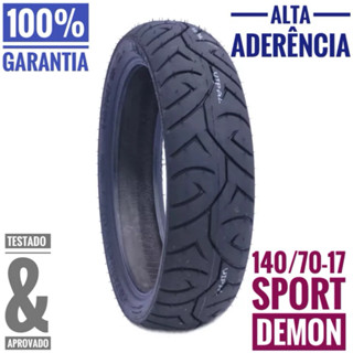 Pneu 140/70-17 • CB300 Fazer 250 Ninja 300 Twister Moto Ecológico Sportdemon 140 70 17