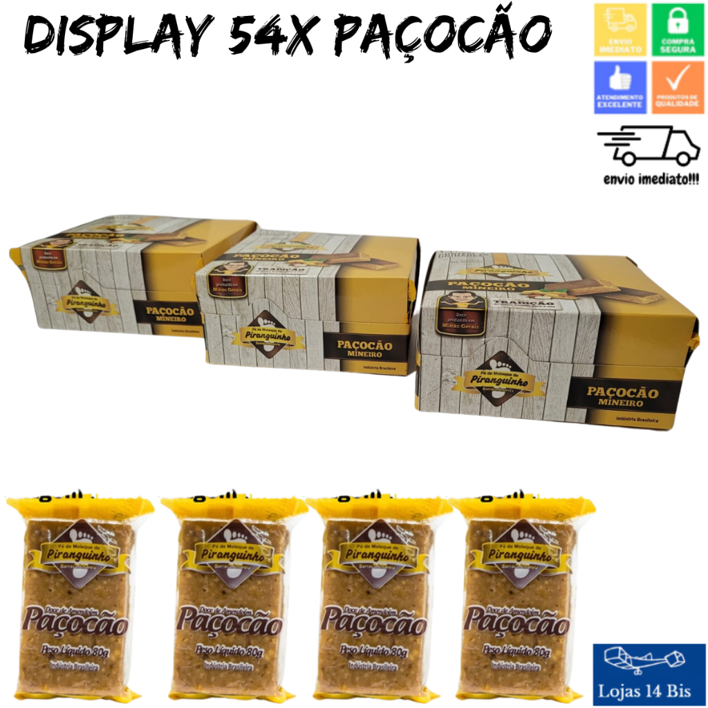 Doce Paçocão Piranguinho - Comprar com Melhor Preço em Lanches