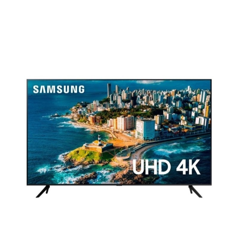 Smart TV 4K uhd 75 Polegadas Samsung 3 hdmi 1 USB Wi-Fi UN75CU7700GXZD