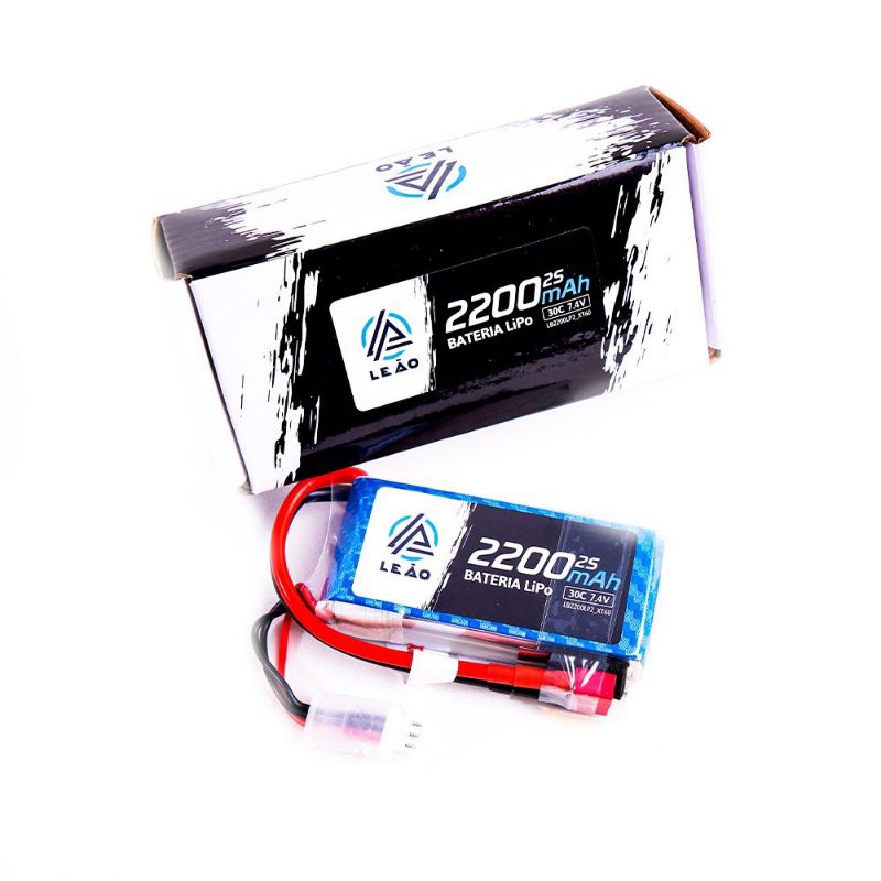 lipo 7.4v 2200mha 30/60c conector T deans automodelo Traxxas wltoys carrinho lancha  sg116 max promocao
