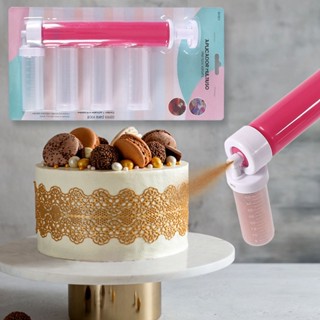 Pulverizador Bombinha Para Pó Glitter Decoração Do Bolo Torta Borrifador Aplicador- confei...