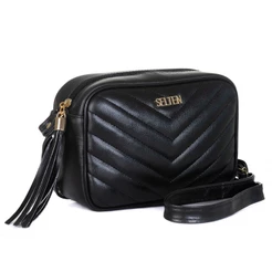 Bolsa Transversal e de Ombro Feminina Pequena Matelassê