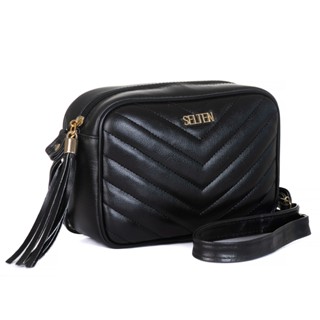 Bolsa Transversal e de Ombro Feminina Pequena Matelassê