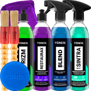Kit Prizm Cera Blend Spray Restaurax Sintra Fast Pano Aplicador Pinceis Roma em Oferta na Shopee