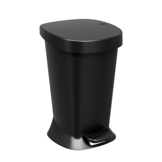 Lixeira Com Pedal - Coza Square 5 Litros Preto em Oferta na Shopee