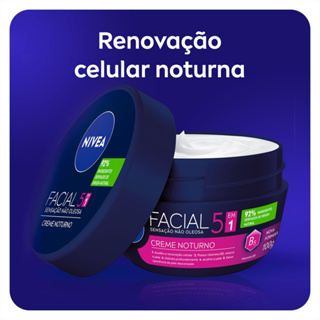 NIVEA Creme Facial Noturno Pote100g BBB26 em Oferta na Shopee