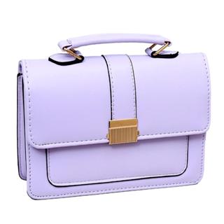 Bolsa Feminina Com Alça Lateral Transversal Faixa de Mão De Couro J016