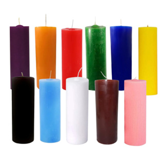 5 Velas Votivas De 7 Dias 260g Coloridas De Parafina Pura em Oferta na Shopee
