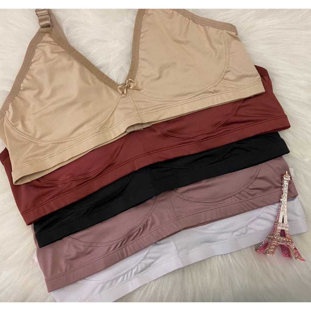 Sutia sem Bojo Plus Size Feminino Reforçado Sustentação Lingerie Alça Larga em Oferta na Shopee