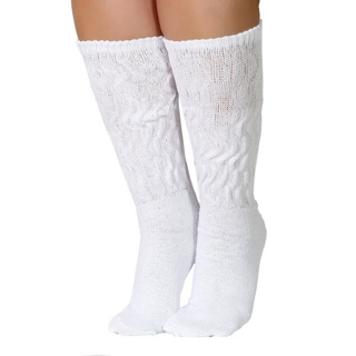 Meia Cano Médio Feminina Aeróbica Esportiva / 1 Par /Várias cores disponíveis em Oferta na Shopee