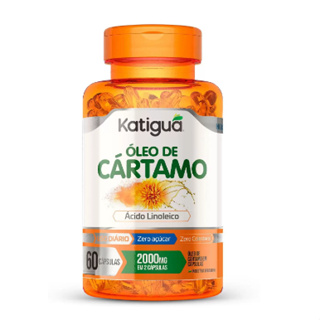 Óleo de Cártamo 1000mg - 60 Cápsulas - Katiguá em Oferta na Shopee