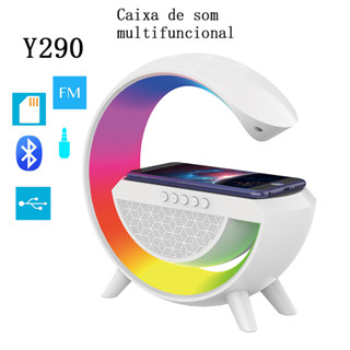Caixa de som Y290(G grende) com funcao TWS / AUX / BLUETOOTH / FM / CATAO TF CARREGAR SEM FIO