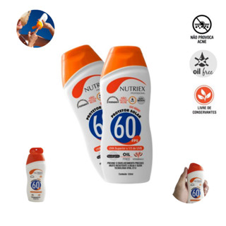 Kit Protetor Solar Fps 60 120ml 2 Unidades - Nutriex