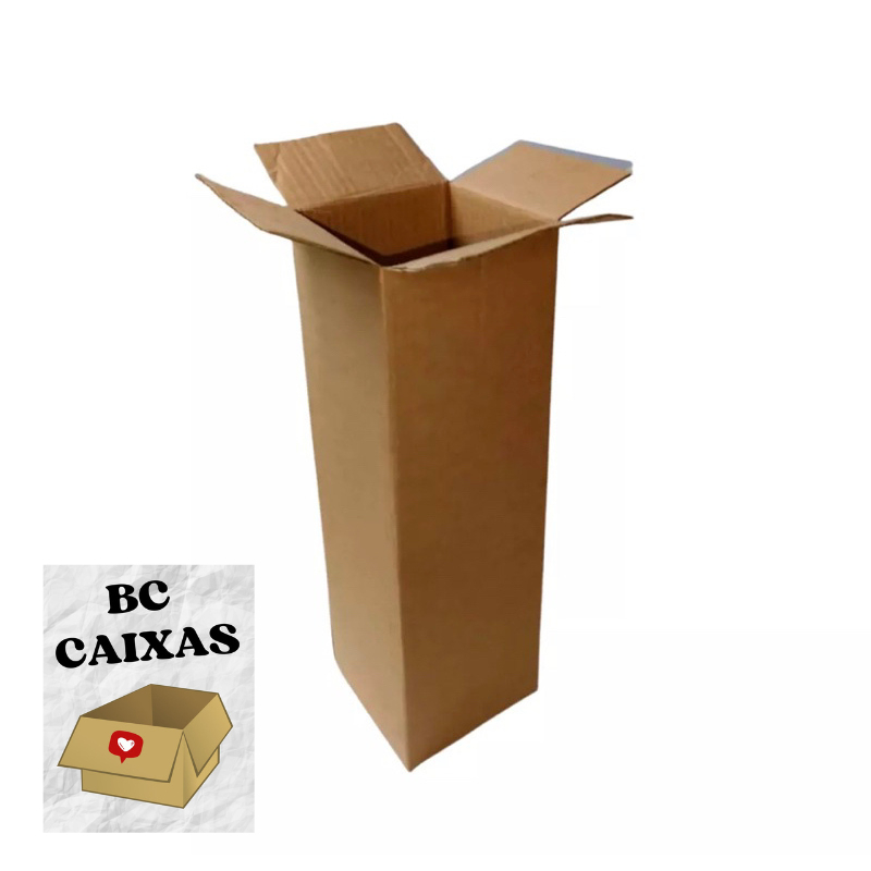 50 caixas de papelão tubular 12x12x35 em Oferta na Shopee