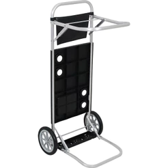 Carrinho Vira Mesa Preto em ALuminio 70440007 BELFIX