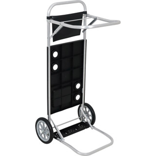 Carrinho Vira Mesa Preto em ALuminio 70440007 BELFIX