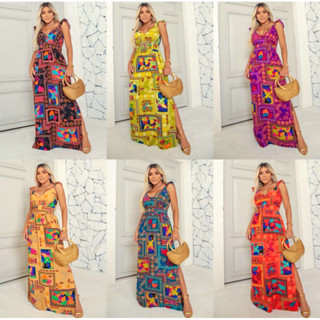 Vestido Feminino Inspiração Farm Estampado