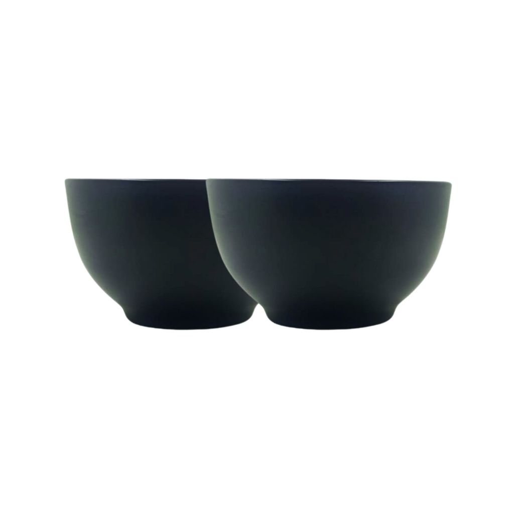 Kit 2 Tigela de Cerâmica Cores Fosco Cronus Multifuncional Bowls Cumbuca Varios Alimentos 600ml