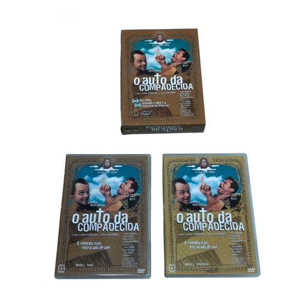 Box Dvd O Auto Da Compadecida + Capa