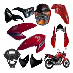 KIT CARENAGEM COMPLETO CG FAN 160 2016