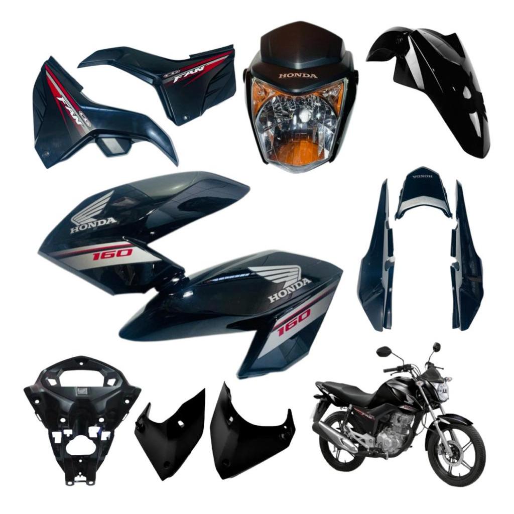 KIT CARENAGEM COMPLETO CG FAN 160 2017