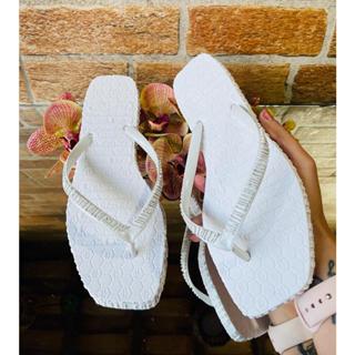 Chinelo Feminino Maldivas Rasteirinha Bico Quadrado Super Macios varias cores Envio Imediato
