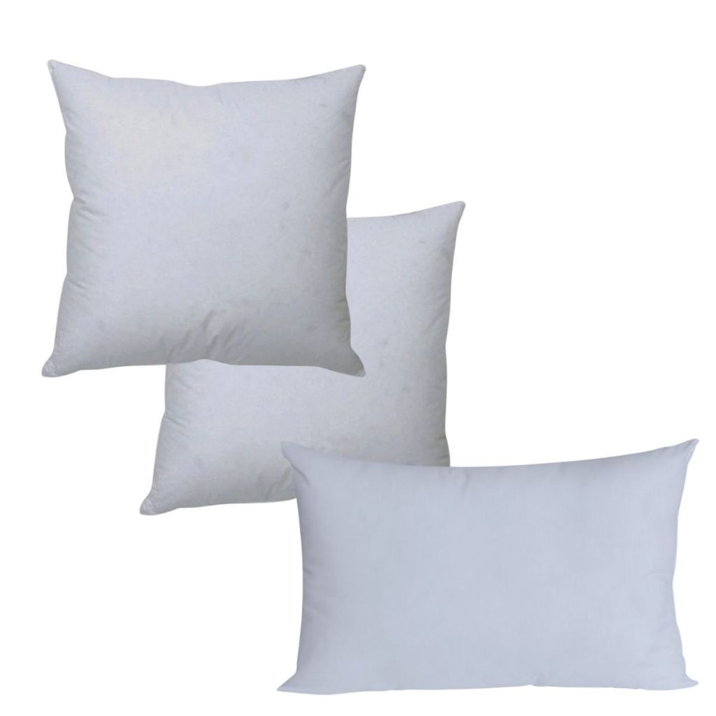 kit 3 Enchimento de Almofada Decorativas Quadrada e Retangular 50x50cm e 30x50cm Fibra Siliconada em Oferta na Shopee