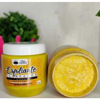 ESFOLIANTE CORPORAL E FACIAL AÇAFRÂO CLAREADOR ELLAS 300G